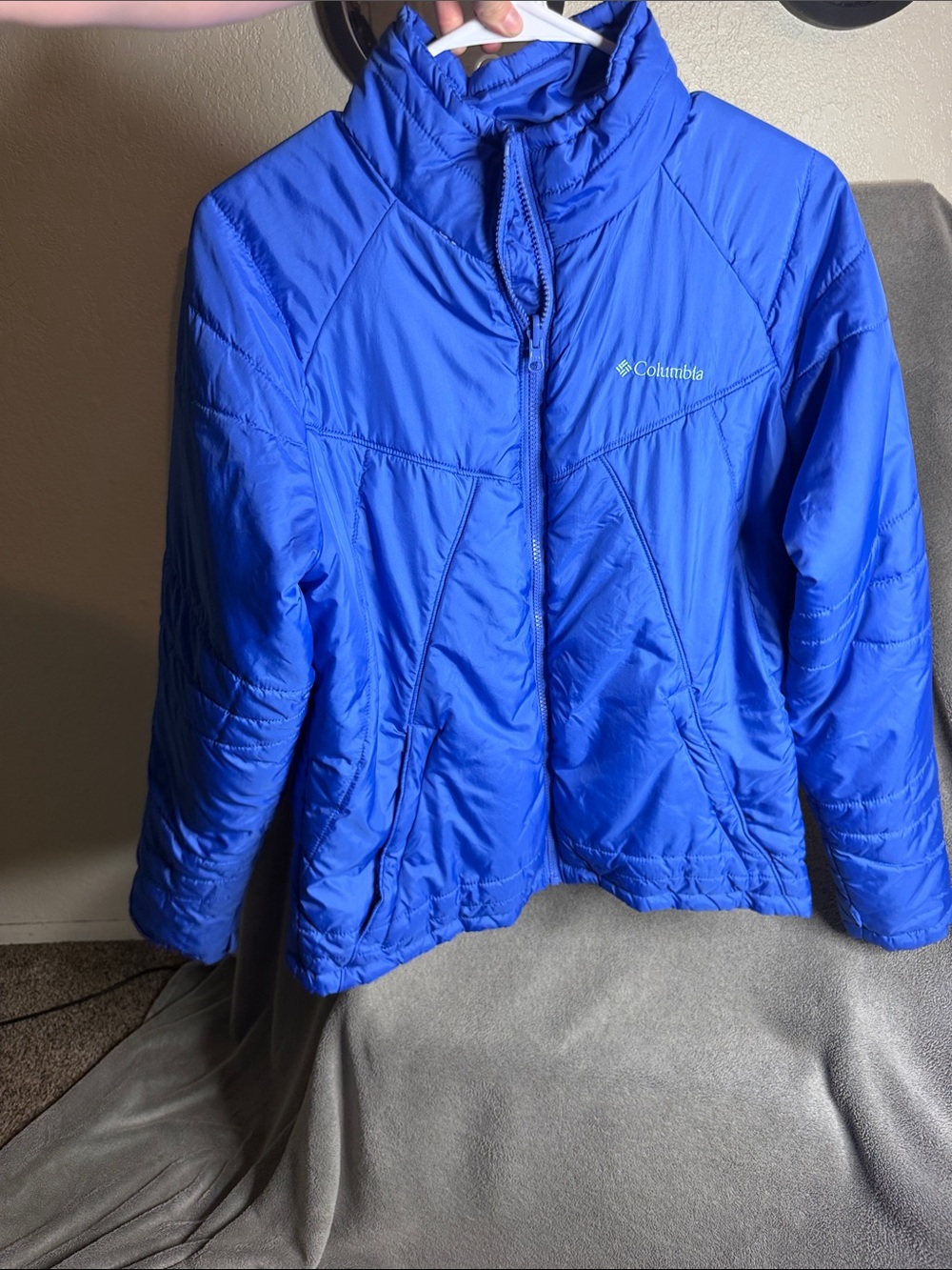 Columbia Vibrant Blue Omni-Heat Jacket